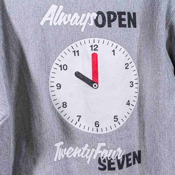 Alife Always Open Champion Hoodie Sweatshirt Medium Streetwear Skate - Picture 8 of 8